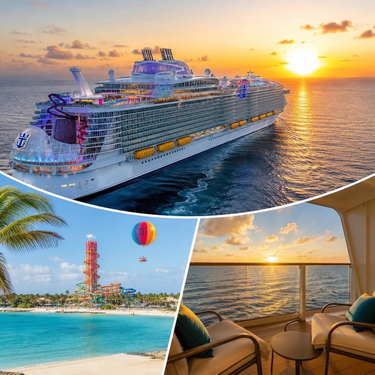Royal Caribbean Photo collage